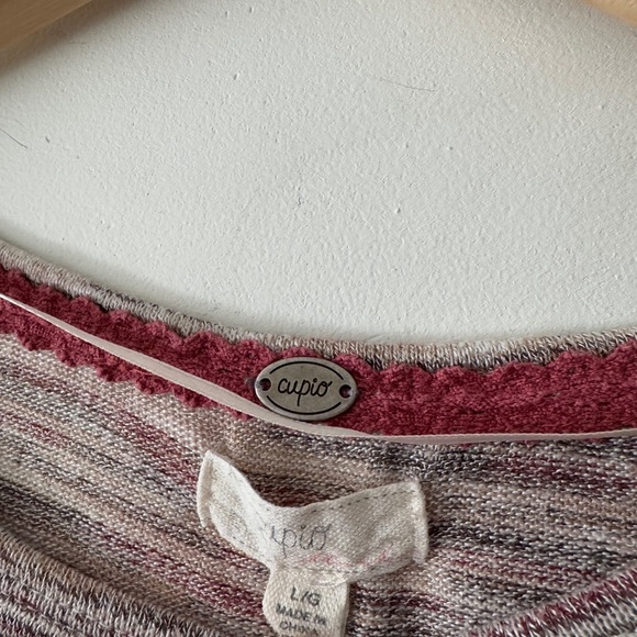 Cupio Multicolor Marl Long Sleeve Top - Picture 4 of 4